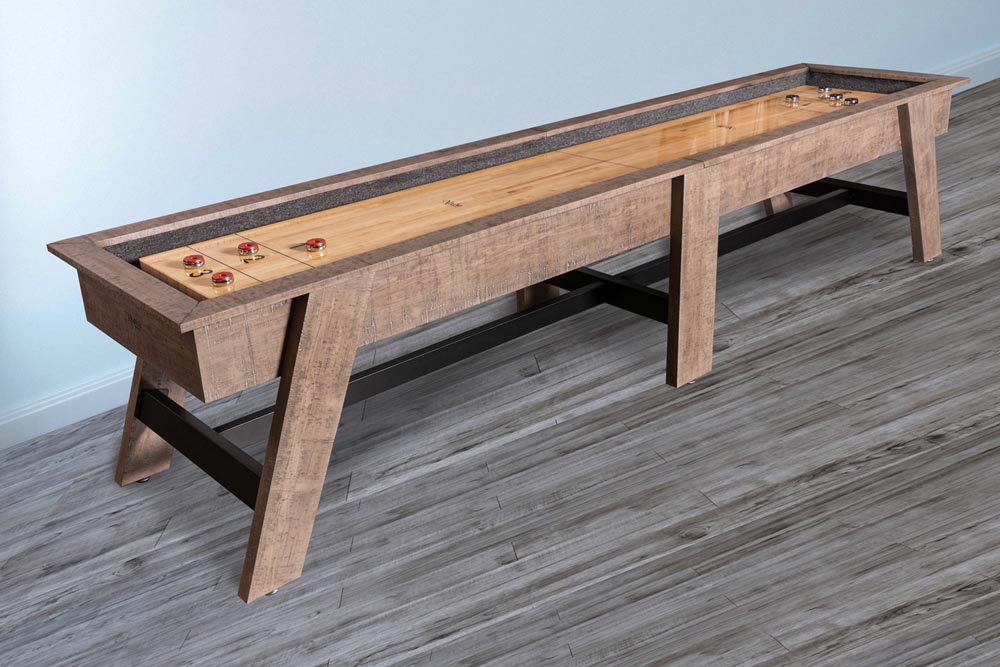 12' Antique Hunter Shuffleboard Table