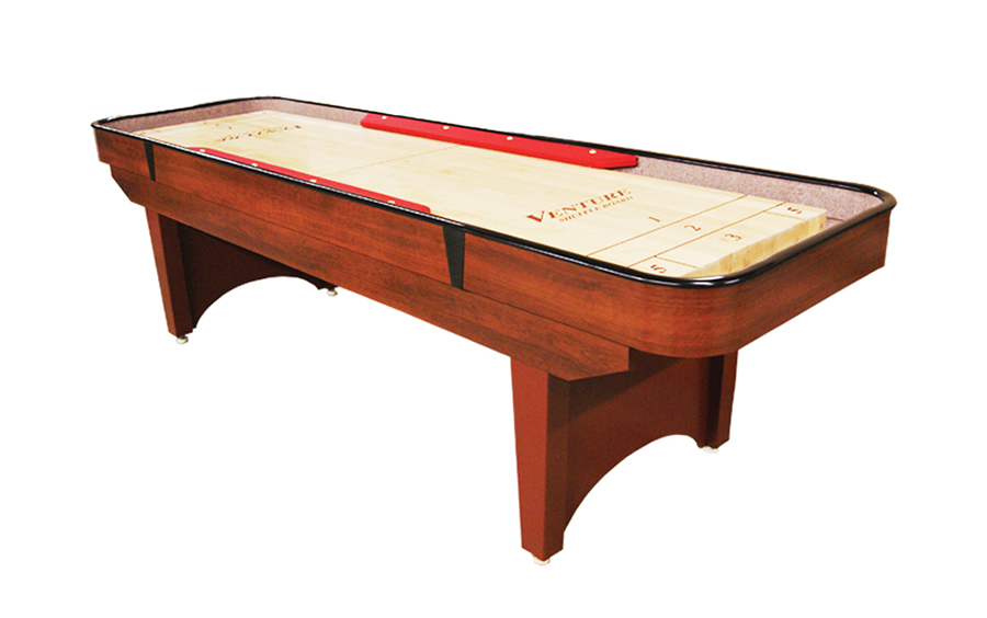 9' Classic Bank Shot Shuffleboard Table